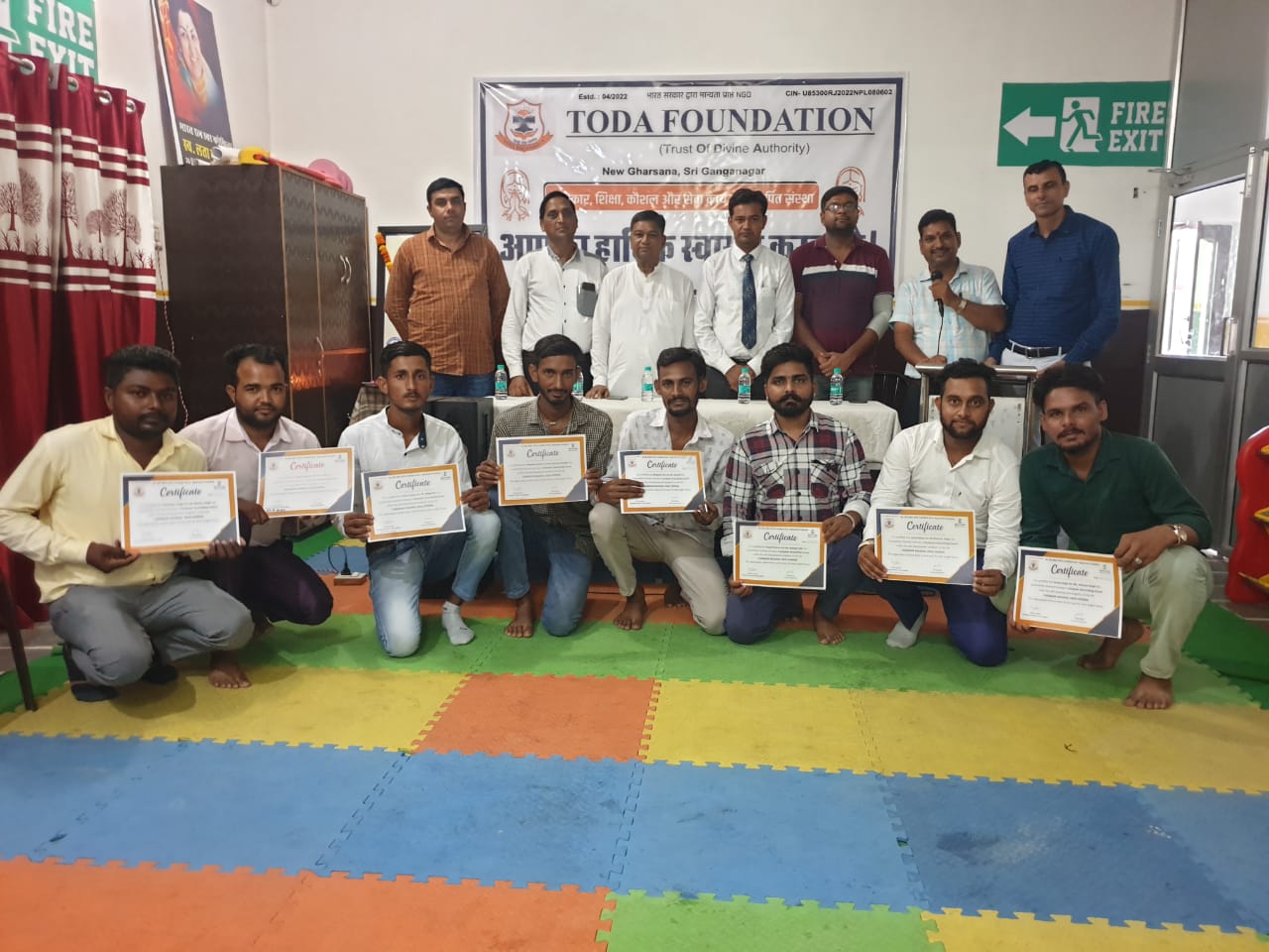 Group photo of all beneficiary students